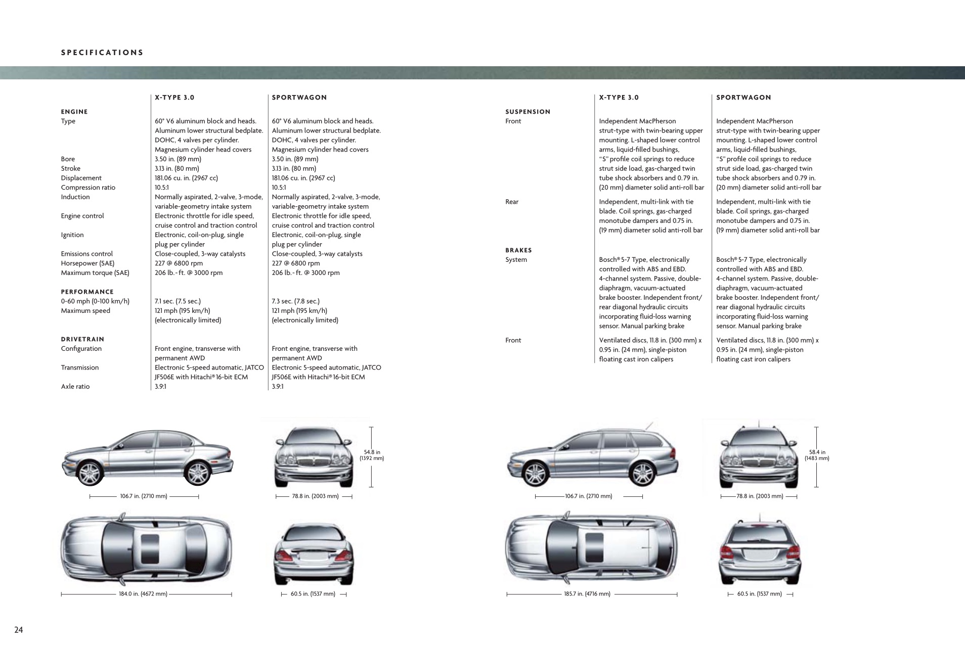 2008 Jaguar X-Type Brochure Page 27